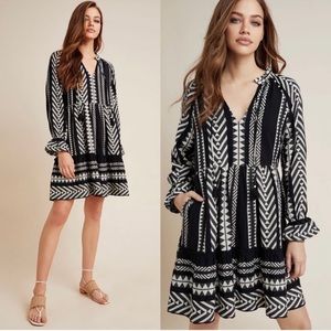 Anthropologie Maeve Dominique Aztec Tunic Dress Size Medium